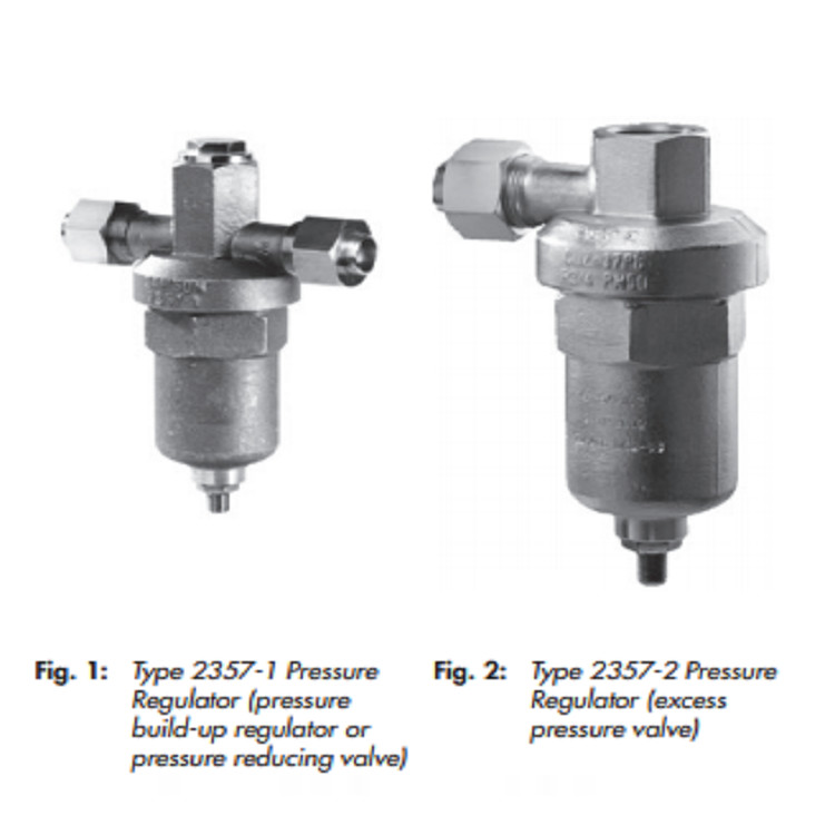 Compact Excess Pressure Valve Pneumatic Supply G ¾ A Size High Performance
