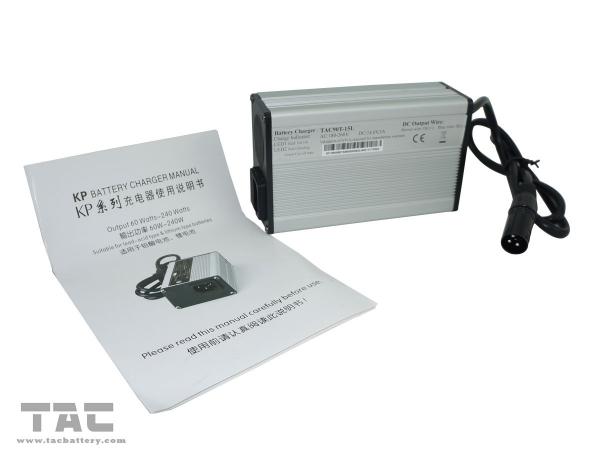 Quality Aluminum Shell IEC Automatic Battery Chargers For LiFePO4 Battery Pack 24V / 36V for sale