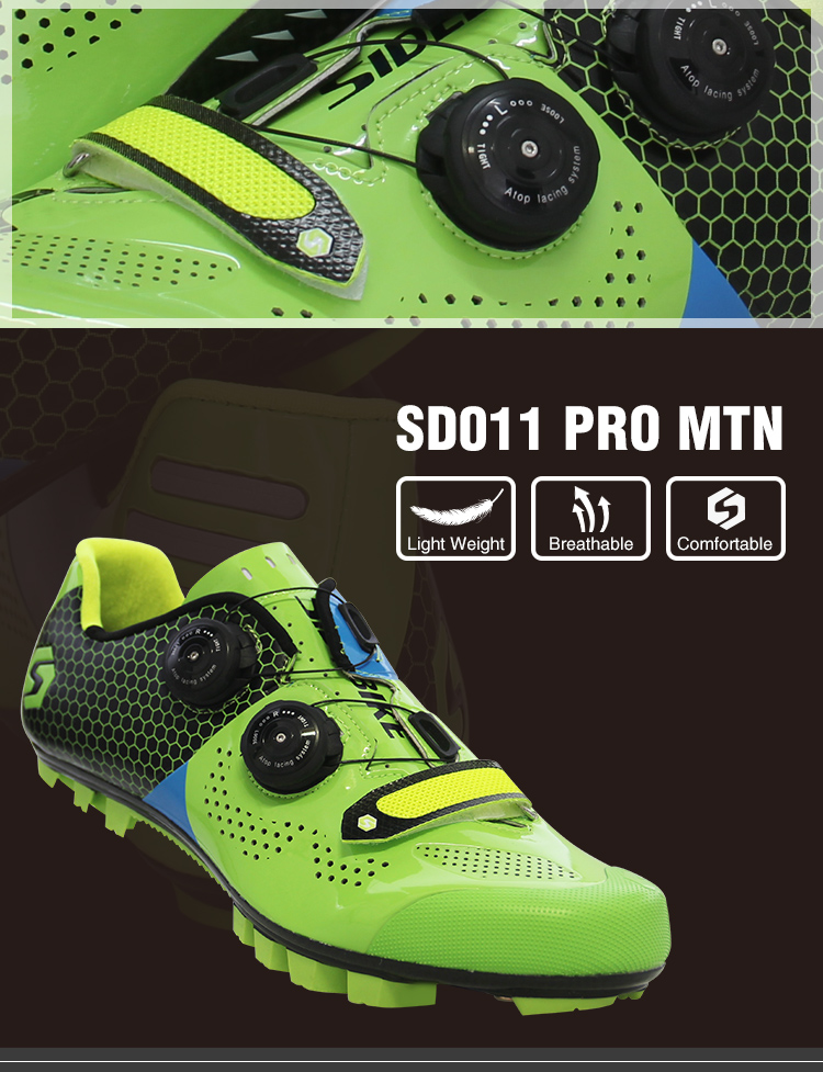 EVA Insole Waterproof Mountain Biking Shoes High Reliability With CE / ISO Certification