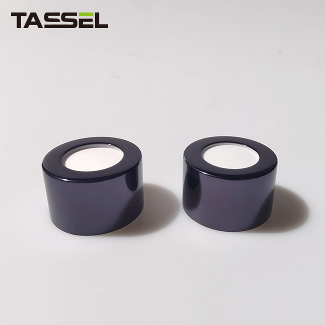 Dark Blue 28/410 Diffuser Bottle Cap with PE Liner Aluminium Screw Cap