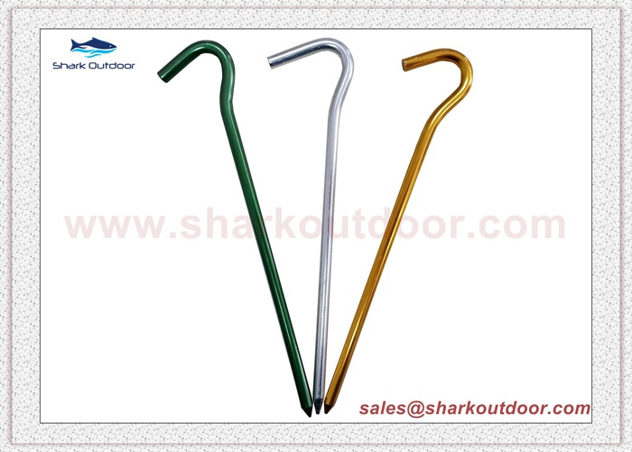 Aluminum alloy tent accessories tent stakes tent pegs for camping hiking