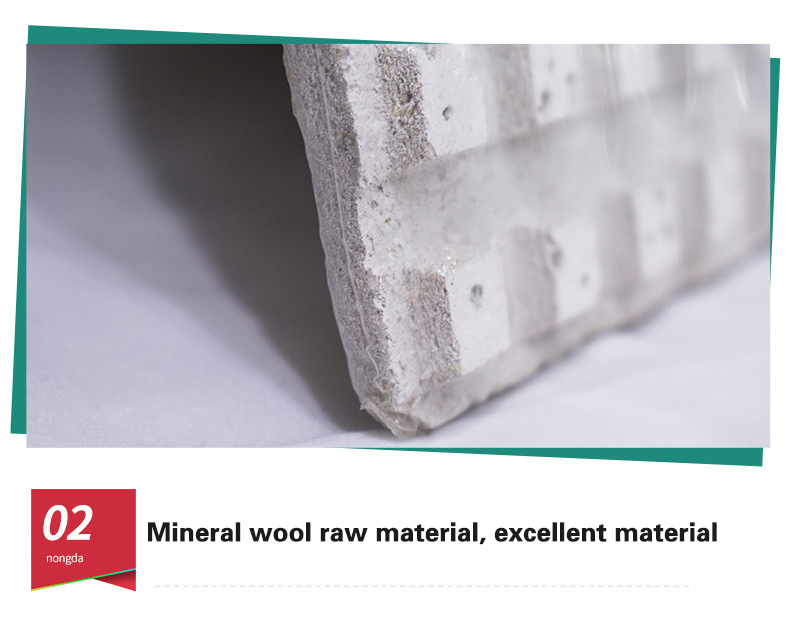 Interior Decoration Sound Proof Material Mineral Wool Acoustic Board for Ceiling