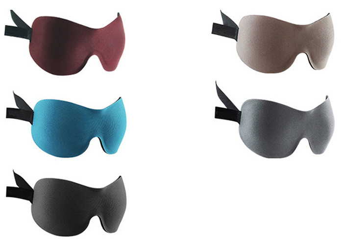 Polyester Foam 3D Sleeping Eye Mask Adjustable Sleep Mask