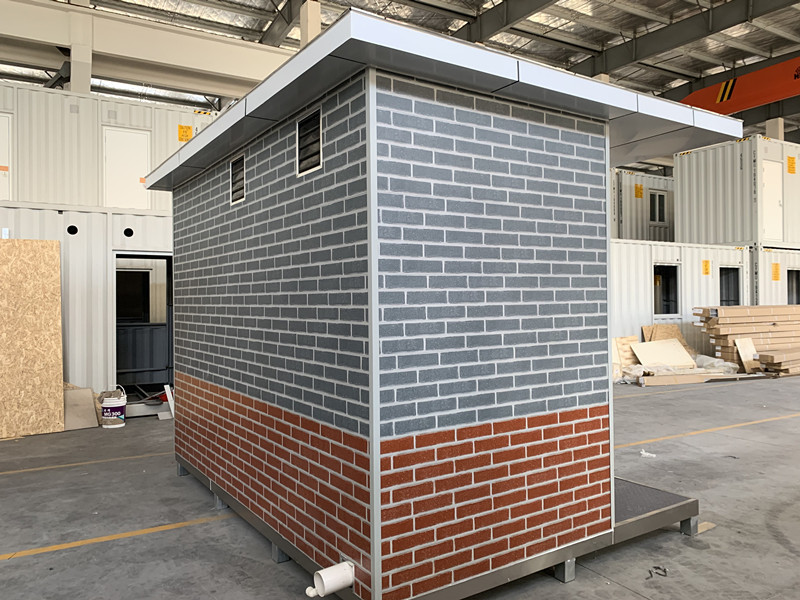 Galvanized Steel Mobile Light Gauge 89mm Tiny House Toilet