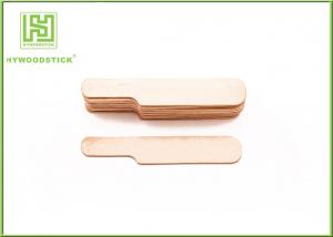 China Birch Wood Depilatory Wax Stick , Disposable Eyebrow Wax Stick For Women on sale