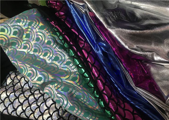 Warp Knit Recycled Lycra Fabric Digital Sublimation Printing 210gsm
