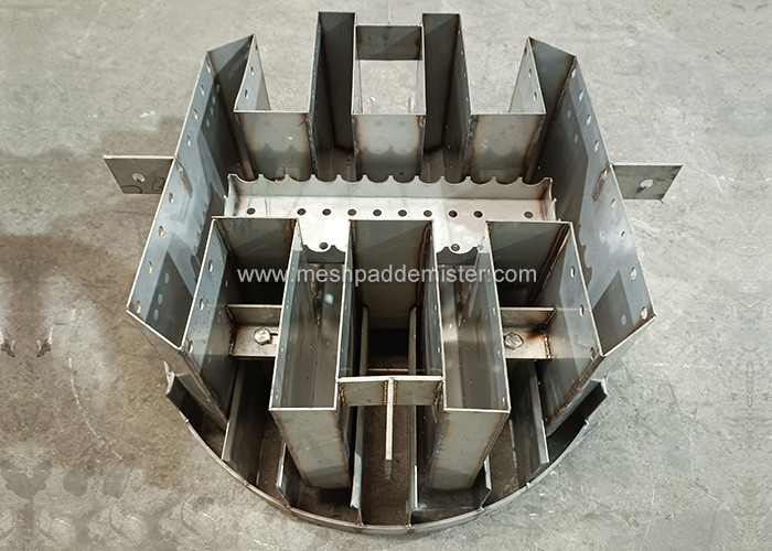Tiny Size OEM Liquid Distributor Stainless Steel 304 316 Trough Type