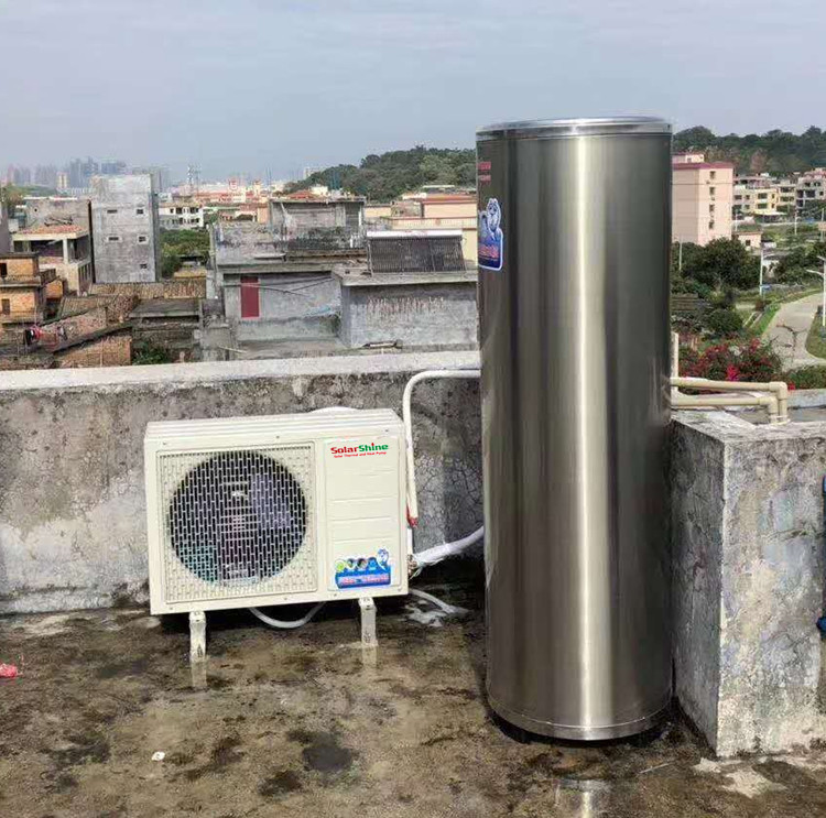 ECO Friendly Residential Heat Pump Water Heater 50mm High Density Polyurethane
