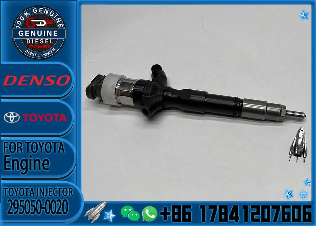 Diesel Fuel Common Rail Injector 295050-0020 For Toyota 1KD 2KD 23670-30190 23670-0020