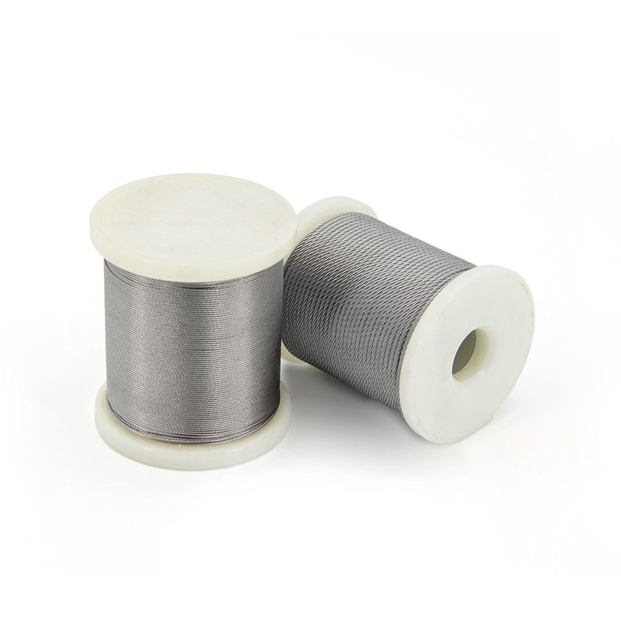 AISI 1x7 Stainless Steel Wire Rope 0.3mm With Exceptional Flexibility 316 Ss Wire Rope