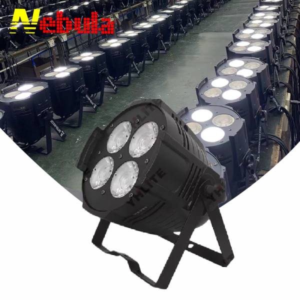 Stage Lights 200w Cob Par Light Led 4X50W for Show Church KTV Wedding