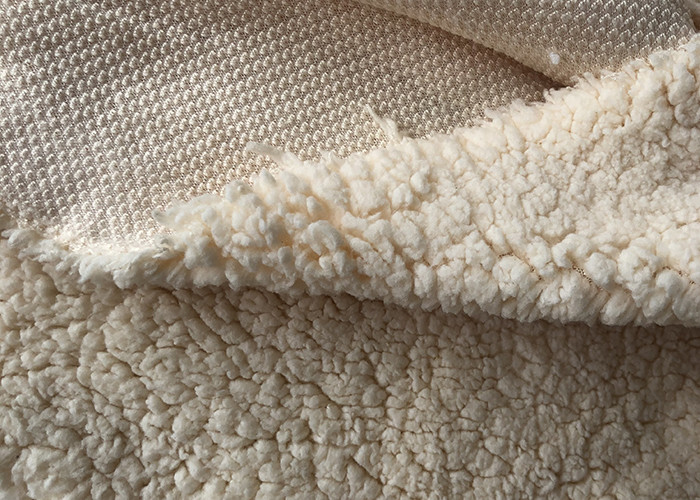 Blanket Knitted Sherpa Brushed Fleece 155cm Polyester Velvet Fabric