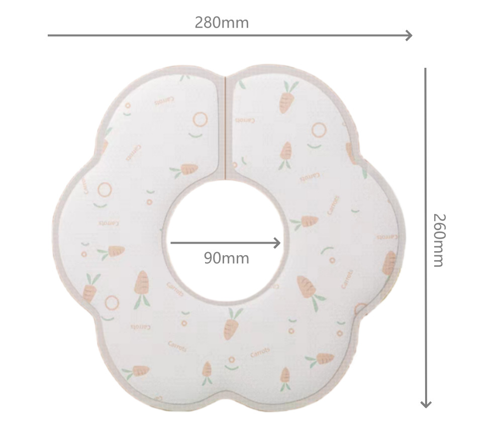 Waterproof Disposable Dribble Bibs Feeding Eco Friendly Dribble Proof Bibs