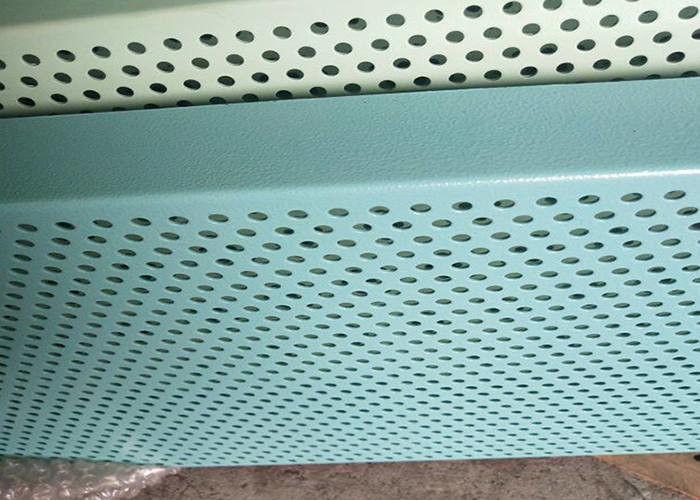 1.2m Length 10mm Metal Perforated Sheet For Wall Panels
