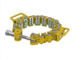 Buy cheap Multi Link Design Drill Spare Parts Rotary Safety Clamp Handling Drill Collars product