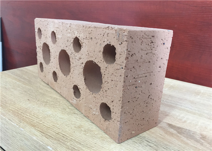 240x115x60mm，Light Coffee Excellent Weather Resistant Hollow Brick For Wall