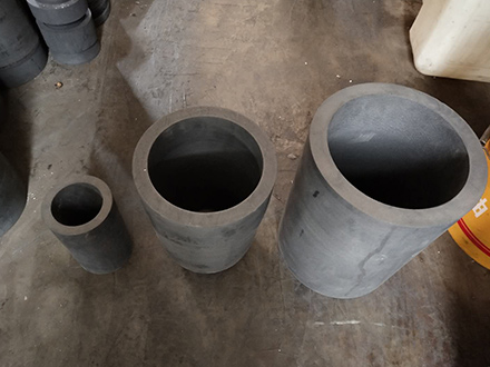 Corrosion Resistance Pro Cast Foundry Clay Graphite Crucible For Silver Gold Melting