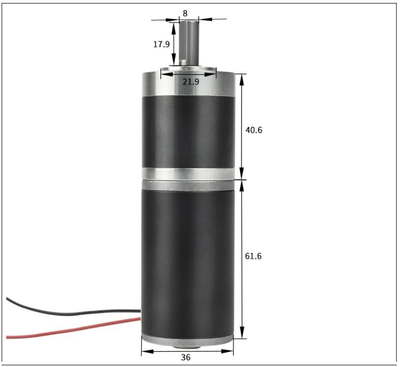 Drip Proof Agricultural Equipment Brushless DC Gear Motor 100rpm Speed 24V