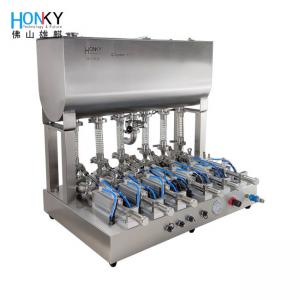 Buy cheap AC 220V 500W Multi Head Filling Machine For Ketchup Packaging Machine product