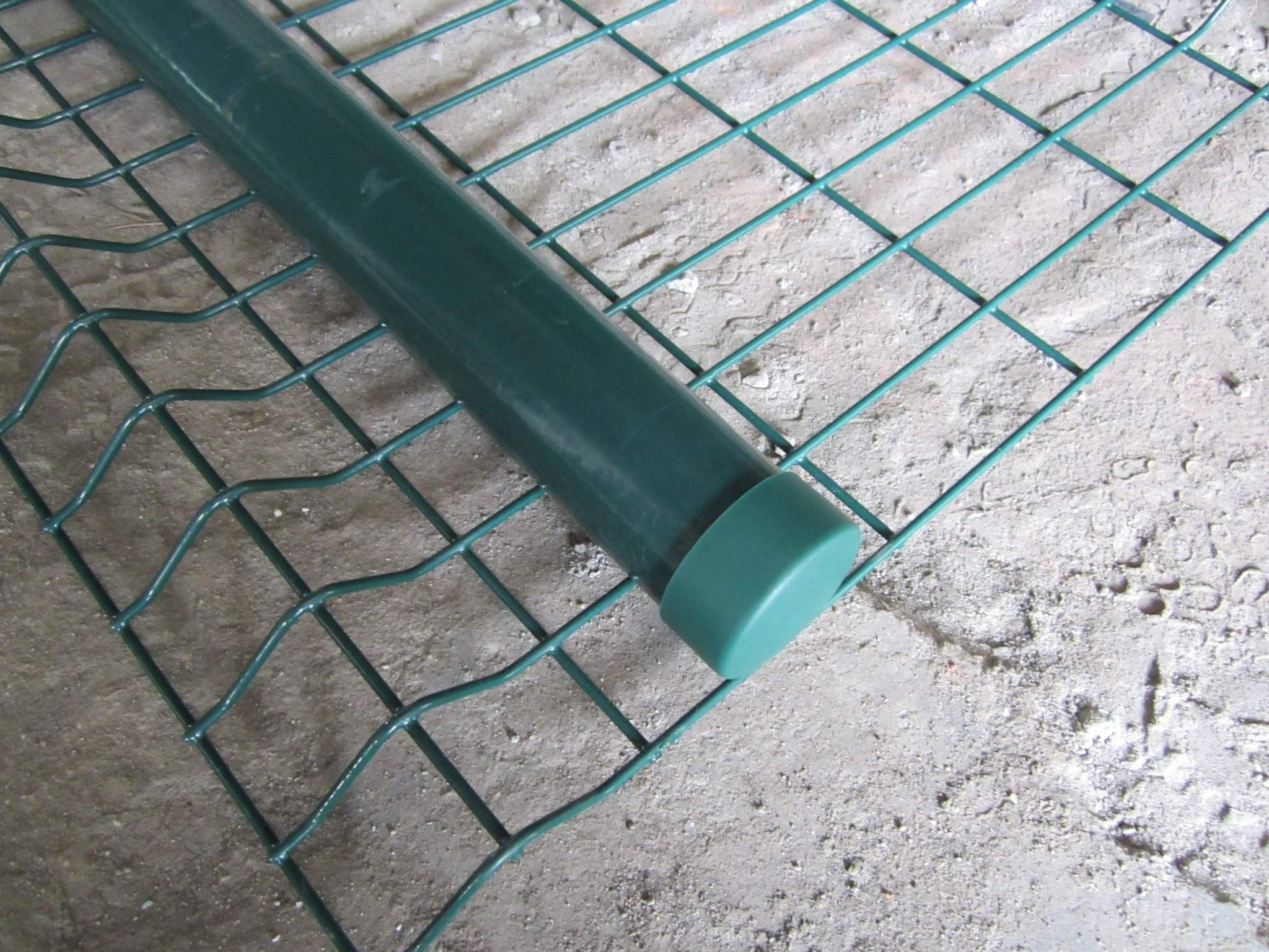 high quality Galvanized /PVC coated welded wire mesh fence panels