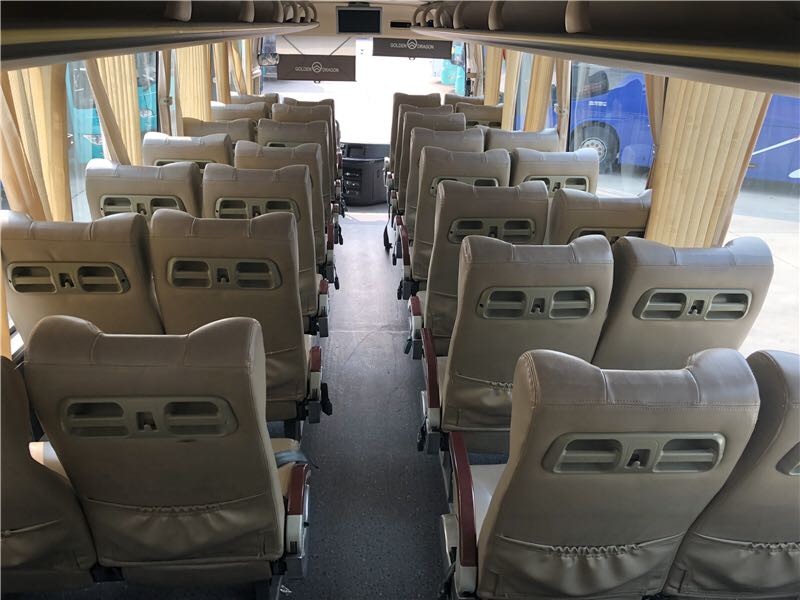 Kinglong 41 Seats Used Commuter Bus Diesel Engine Transportation Second Hand