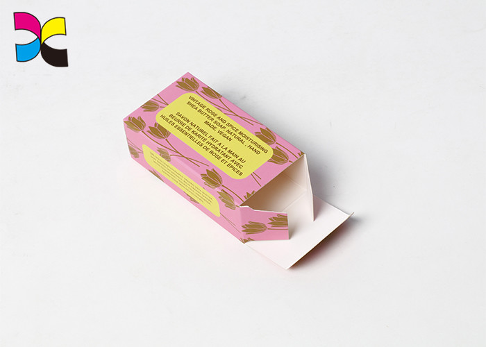 Small Custom Packaging Boxes Colorful Recycled Art Board Foldable For Cosmetics