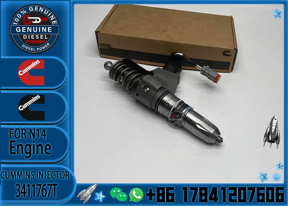 Remanufactured new diesel fuel injector 3411766F 3411767T 3411766 4307776