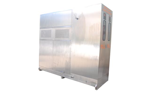 Stainless Steel Enclosed Eyewash Station Emergency Shower Room Smart Temperature