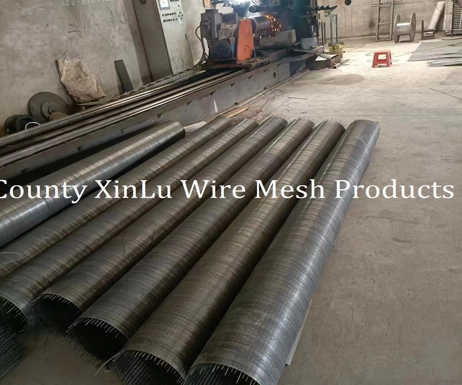 Strength 316L Stainless Steel wedge wire screen pipe Tube Male/Female Thread Connection