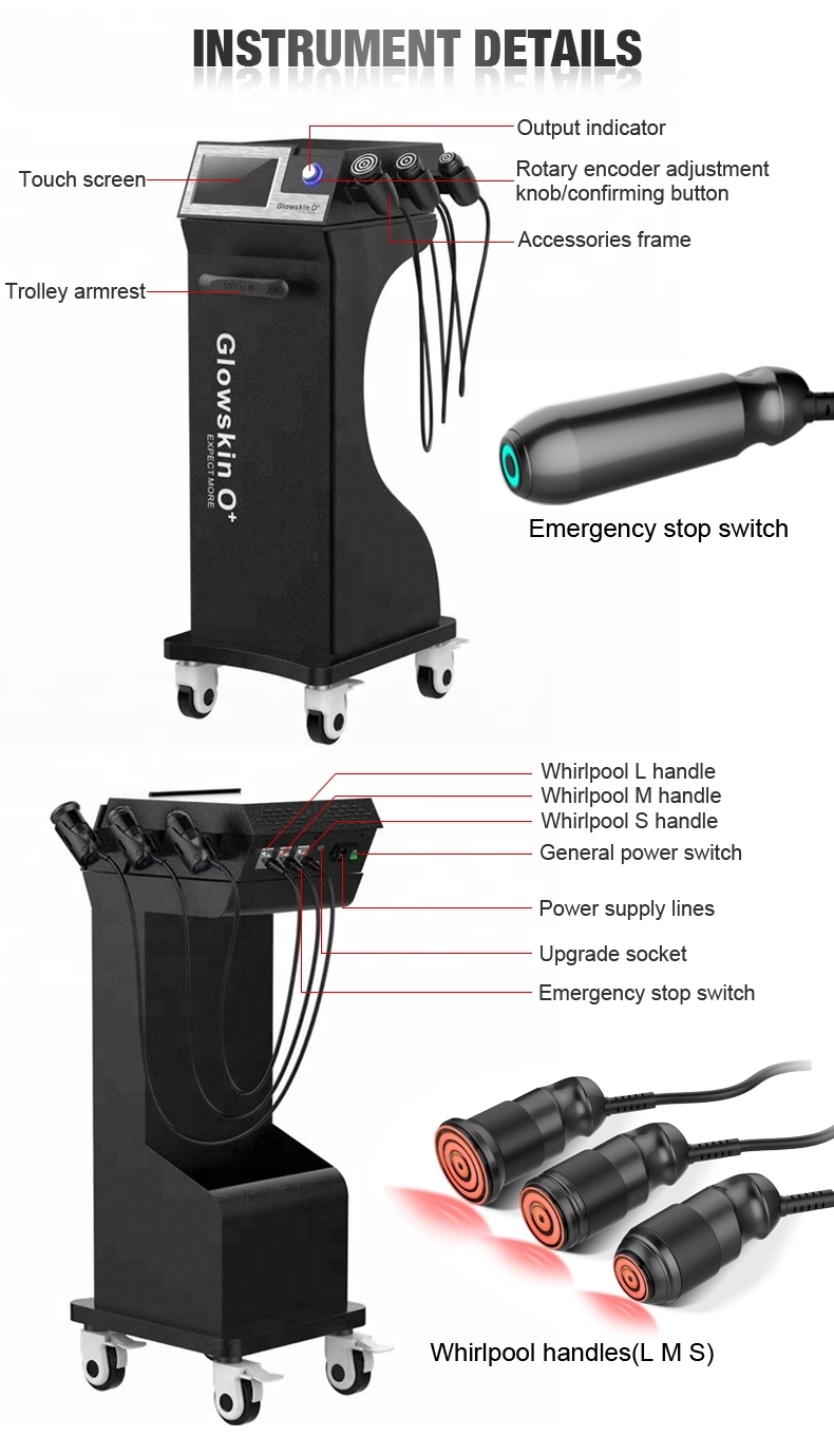 Face Lifting Rf 2 In 1 Radio Frequency Machines Body Slimming With 3 Handle
