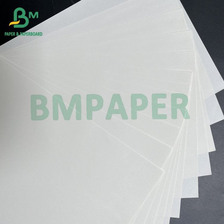 60gsm 120gsm Food Grade Waterproof White Brown Kraft Straw Paper