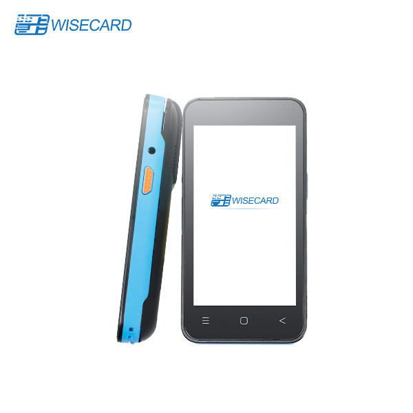 Wifi QR Code Android POS Terminal , Touch Screen Credit Card Machine
