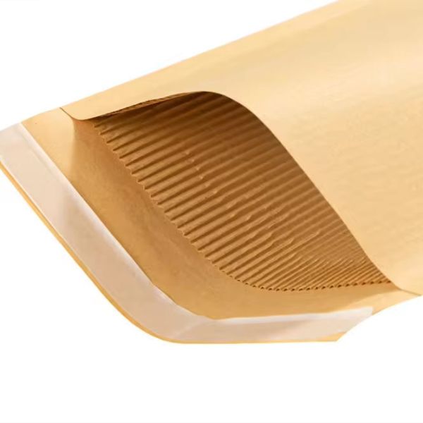 Custom Logo Print Paper Padded Mailer Shockproof Honeycomb Paper Mailer