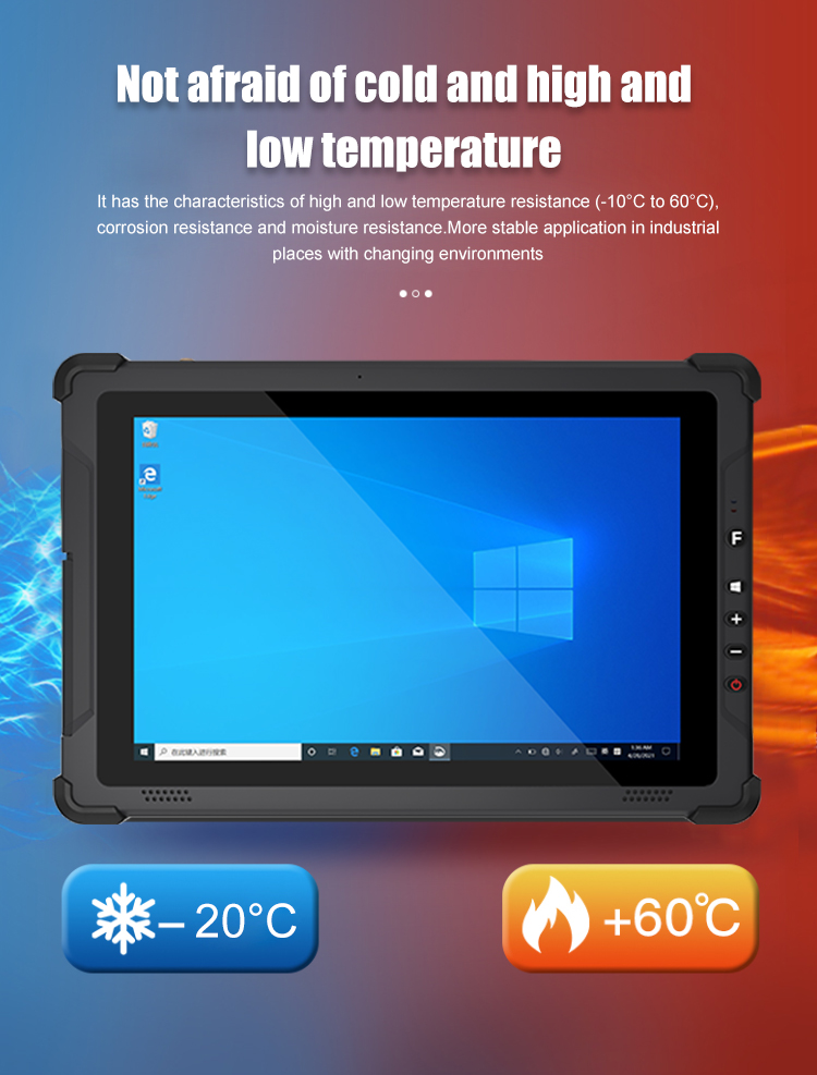 ODM/OEM 10 inch Capacitive Screen Industrial 4G NFC Tablet Computer for Warehouse