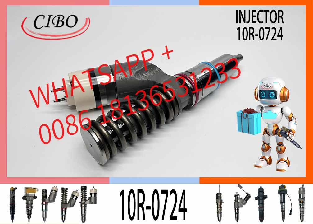 Common Rail Injector Fuel Injector 253-0616 253-0618 253-0597 291-5911 10R-0724 For C15 C18 Excavator C27 C32 3406E
