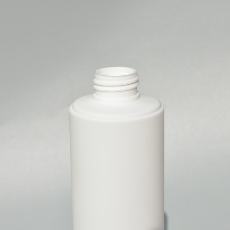Luxury 300ml Unique Disc Cap Bottle Matte Soft Touch Tamper Proof Packaging