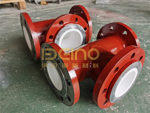 Customized Wear Resistant Ceramic Pipe Smooth Surface Ceramic Lined Reducer Pipe