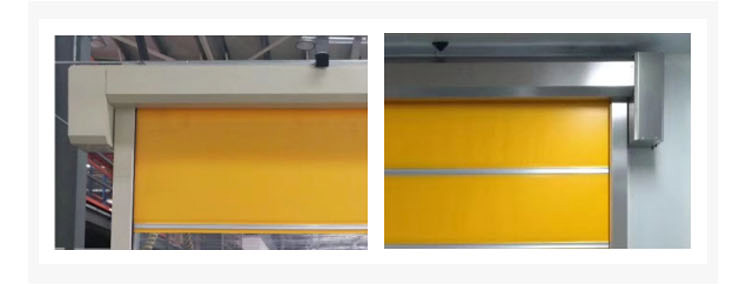 Car Wash 1.0mm High Speed Roller Shutter Door With Radar Sensor And Pull Switch