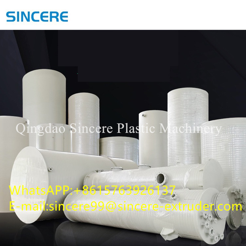Solid Wall PPH PVC Spiral Drip Irrigation Pipe Making Machine 65mm-200mm
