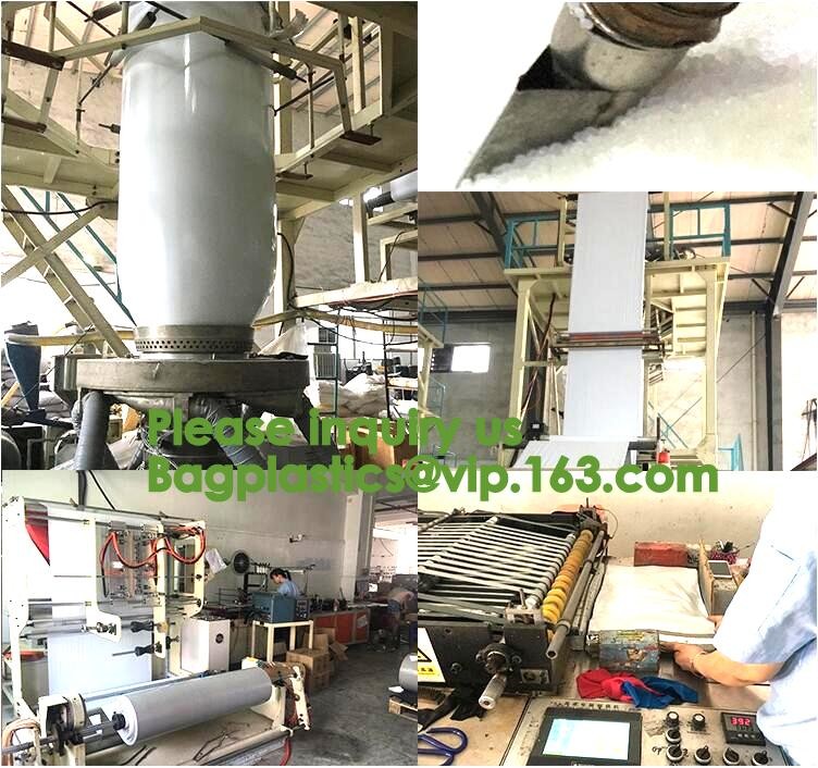 clear LLDPE easy tearing line pre-opened in roll bag,Factory custom LLDPE plastic autobag Preopened polybag on a Roll