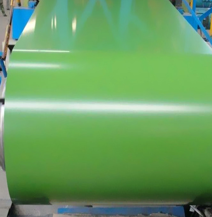 Green Hot Dipped Prepainted Cold Rolled Steel Coil 0.2-4.0mm TISCO