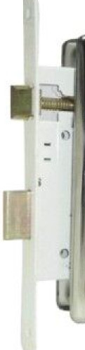Indoor Entrance Double Mortise Lock , Sliding Glass Door Mortise Lock