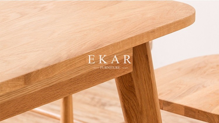 Dining Table Set Designs Solid Oak Wood Italy Modern Furniture