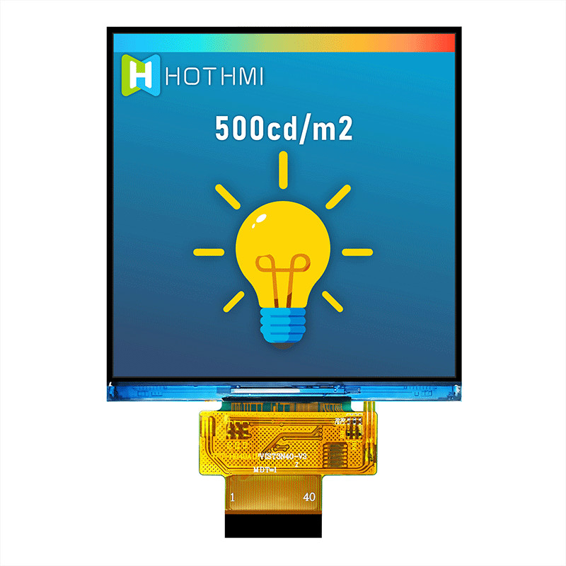 4 Inch 480x480 Dots Square TFT LCD Display Sunlight Readable SPI RGB ST7701S