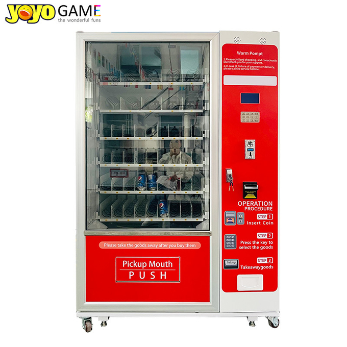 24 Self-Service Easy Touch Screen Smart Grave Candle Vending Machine for Sale Europe Accept Card Reader