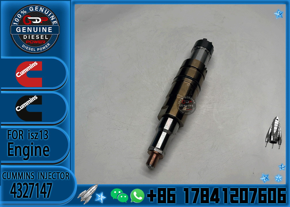 Common Rail Injector 4327147 5579417 4307217 4384413 4384363 5579421 5579415 5579419 4397488 For Cum mins Sca nia Engine