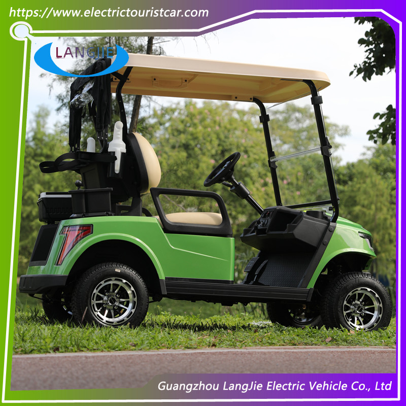 AC Motor 2 Seats Small Mini Golf Club Cheap Electric EV Buggy Car Vehicle Cart