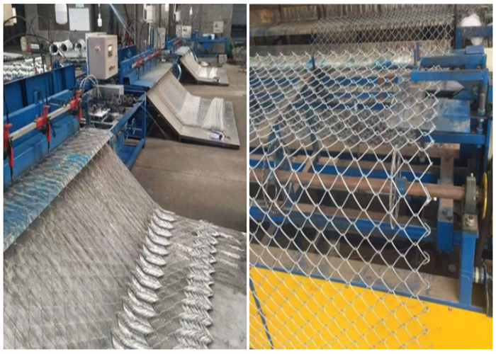 2.5mm 3.5mm Thickness 6ft Chain Link Fencing Stainless Steel 304 316 For Driveway
