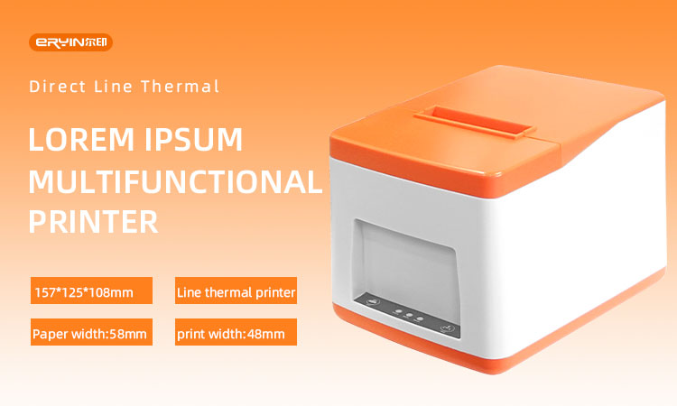 AC Adapter Included 58mm Usb Bluetooth Thermal Printer for Barcode and Receipt Printing