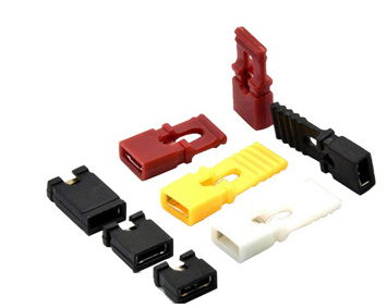 3A-5A 2.54mm Pitch Mini Jumper Hight 6.0mm Red Blue Yellow Black with Open Form Capping 3